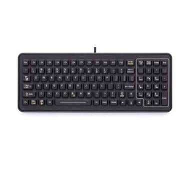 Zebra SLK-101-M-USB-3F mobile device keyboard Black  - Data Input Devices - Zebra