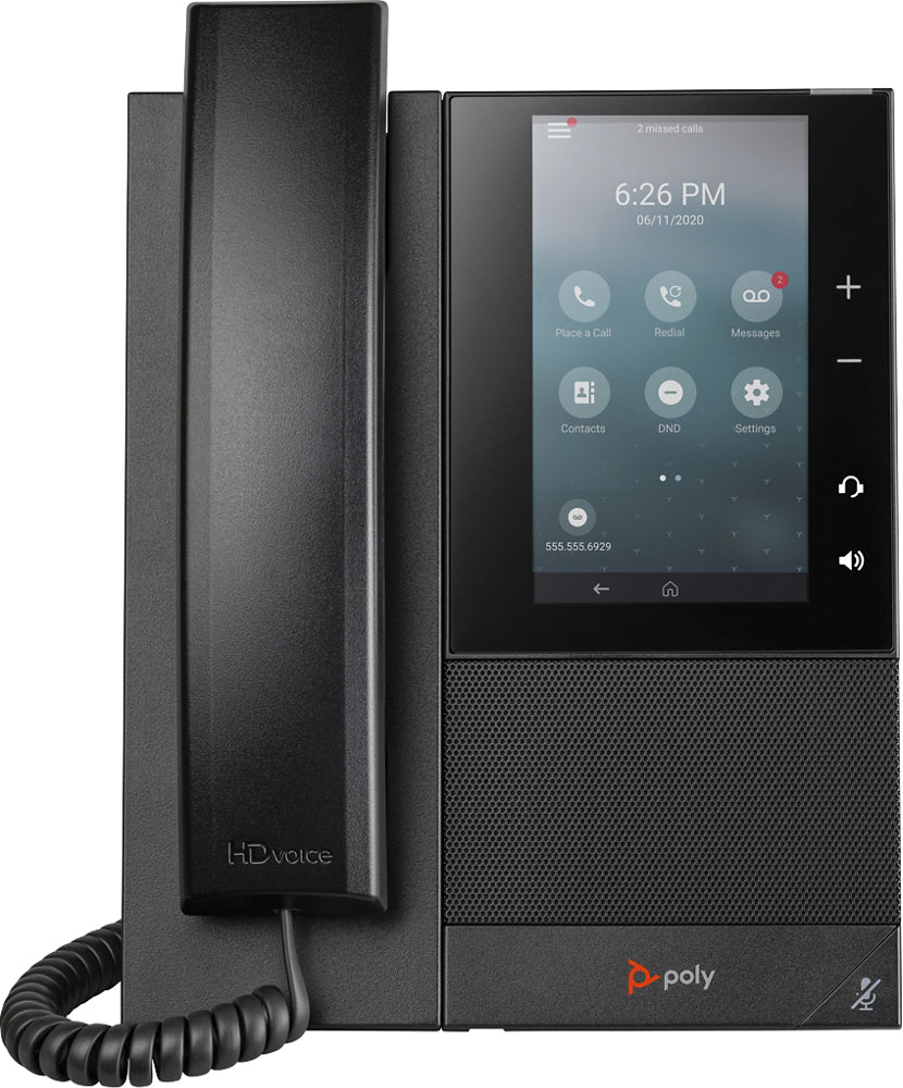 POLY CCX 500 IP phone Black LCD