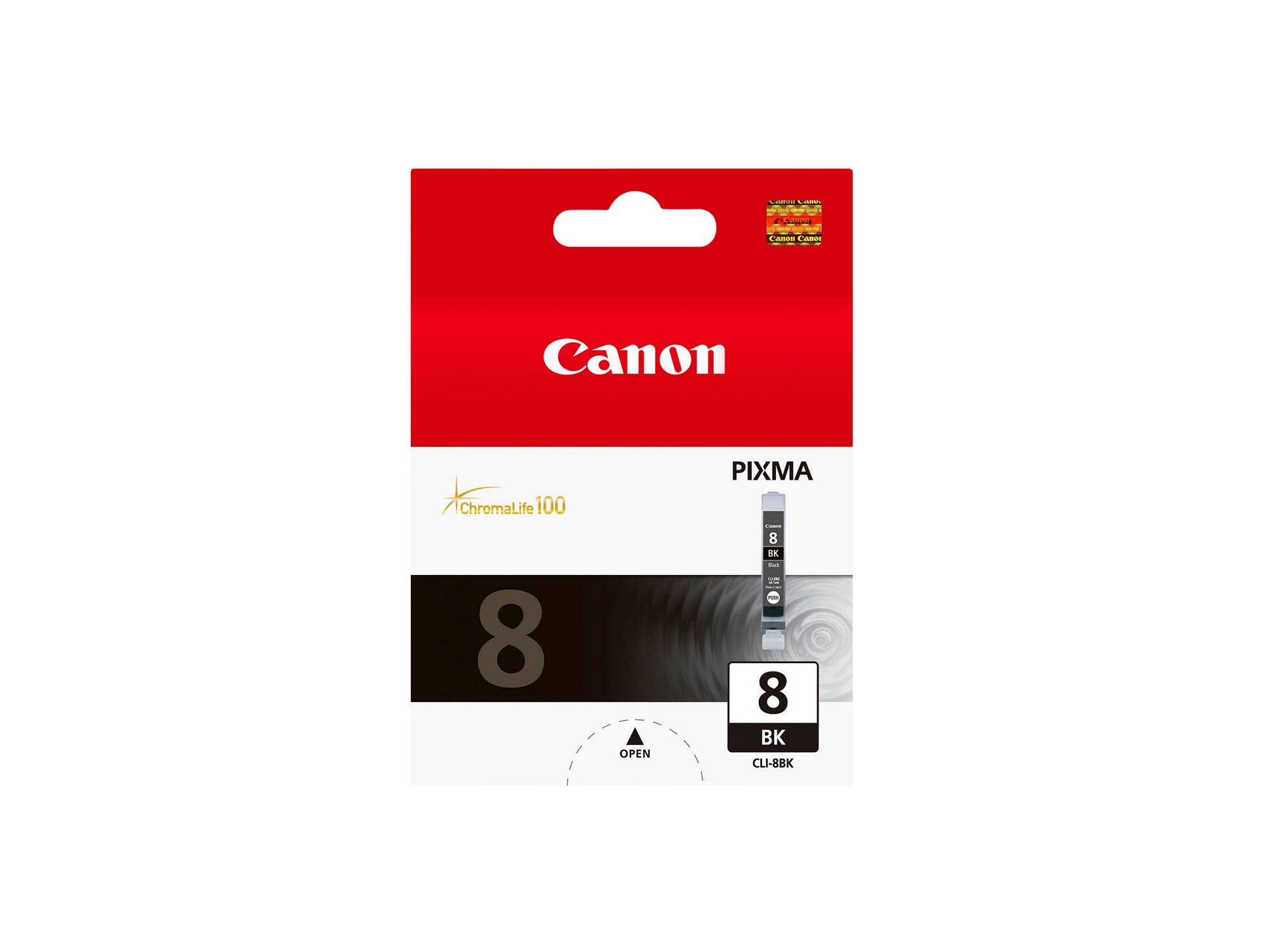 Canon 0620B001/CLI-8BK Ink cartridge black, 400 pages ISO/IEC 24711 13ml for Canon Pixma IP 4200/6600/MP 610/MP 960/Pro 9000