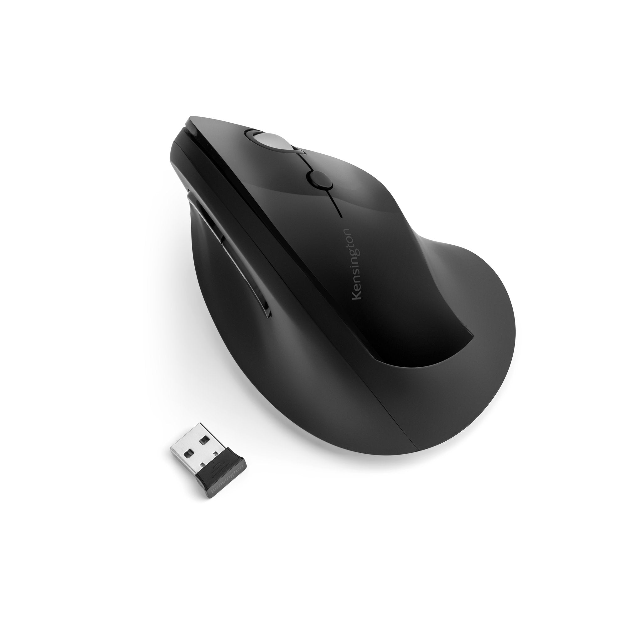 Kensington Pro Fit Ergo Vertical Wireless Mouse Black  - Data Input Devices - Kensington