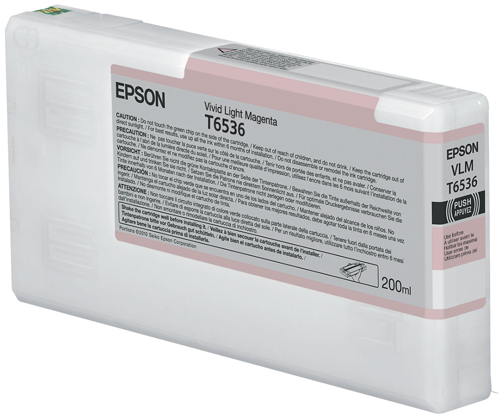 Epson C13T653600/T6536 Ink cartridge light magenta 200ml for Epson Stylus Pro 4900