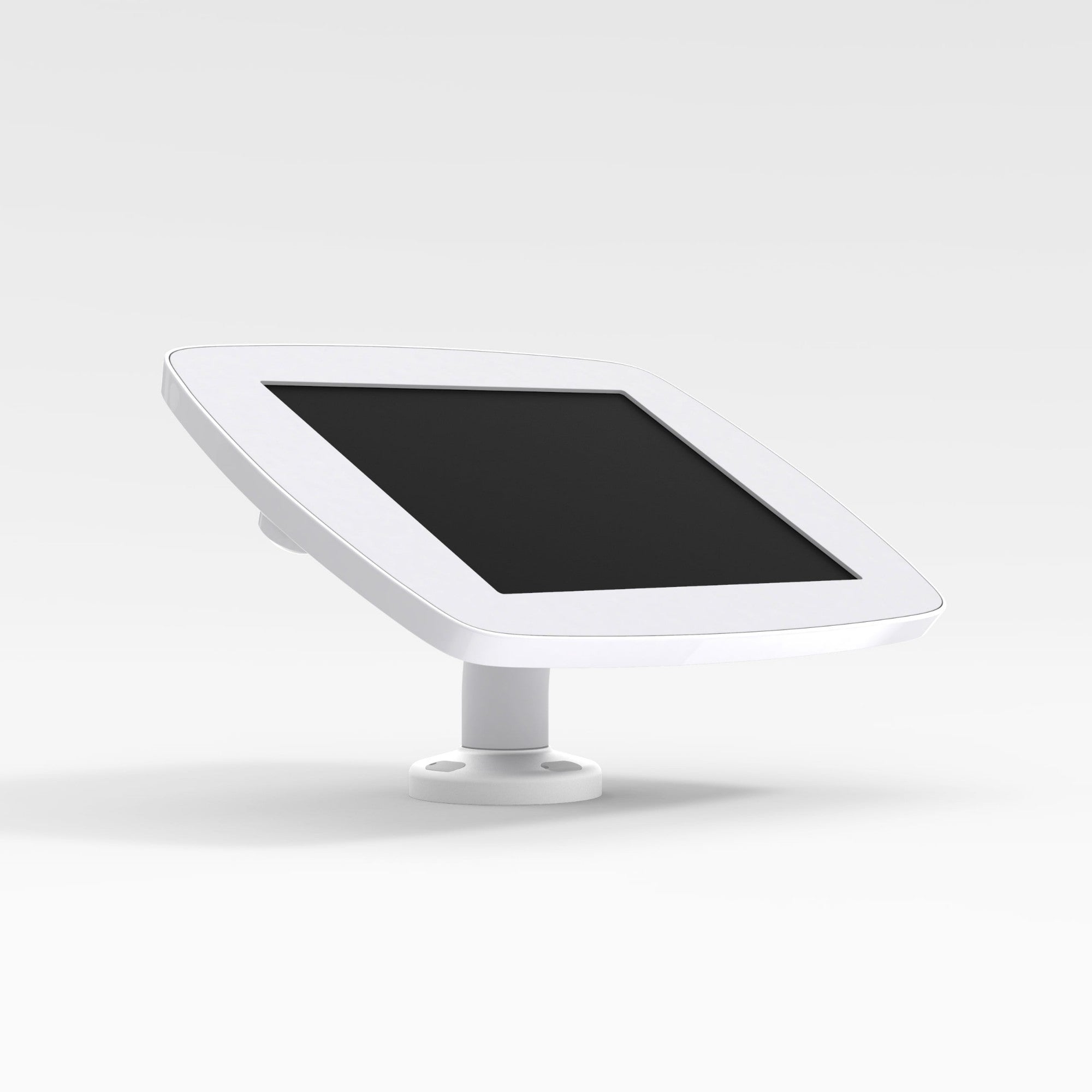 Bouncepad Swivel Desk | Apple iPad 5th Gen 9.7 (2017) | White | Exposed Front Camera and Home Button |  - Computers - BOUNCEPAD