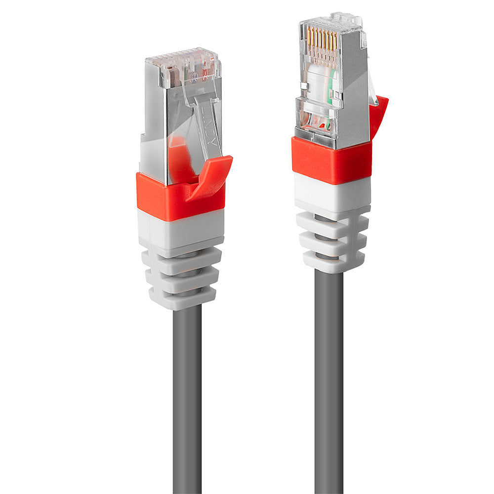 Lindy 0.3m Cat.6A S/FTP LSZH Network Cable, Grey