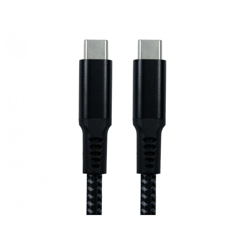 Cables Direct NLMOB-901BDBK-2 USB cable USB 3.2 Gen 2 (3.1 Gen 2) 1.8 m USB C Black  - Computer Cables - Cables Direct