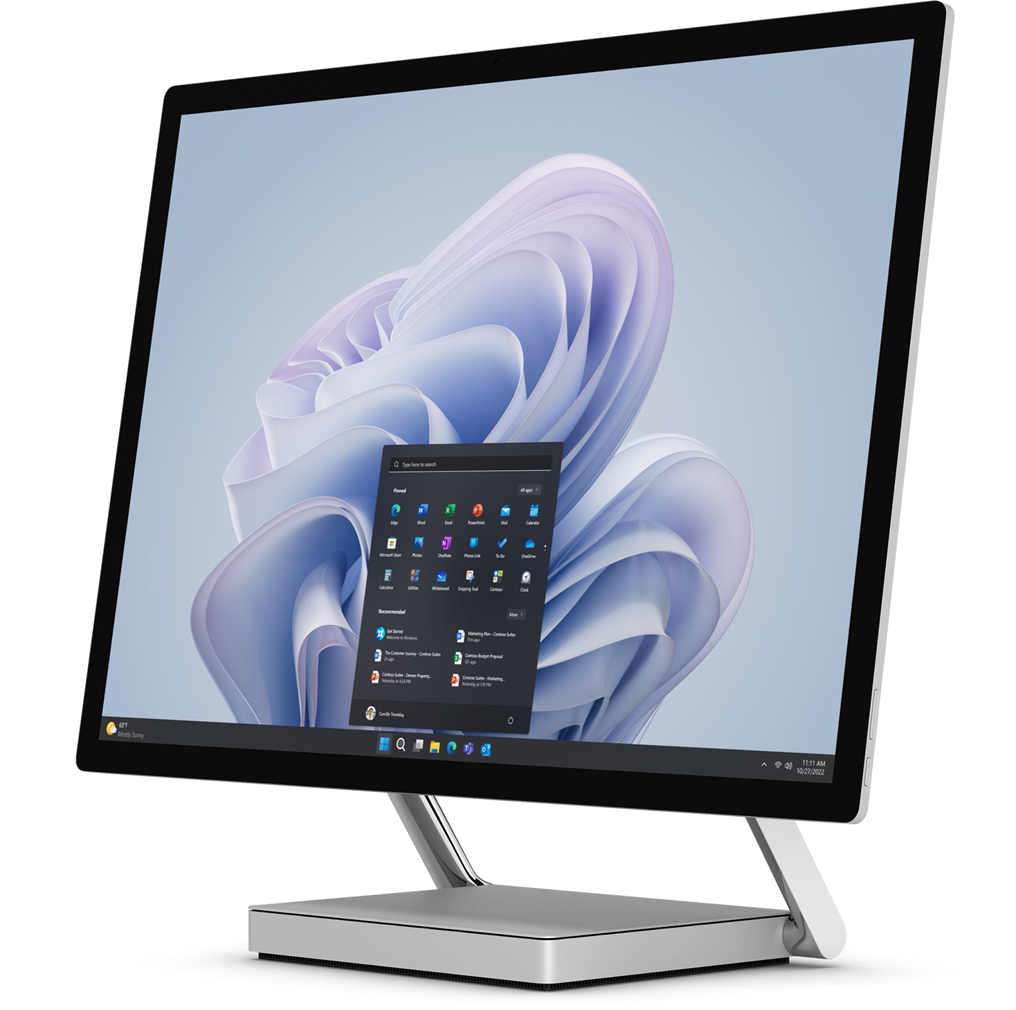 Microsoft Surface Studio 2+ Intel® Core™ i7 i7-11370H 71.1 cm (28") 4500 x 3000 pixels Touchscreen All-in-One PC 32 GB LPDDR4-SDRAM 1 TB SSD NVIDIA GeForce RTX 3060 Windows 11 Pro Wi-Fi 6 (802.11ax) Grey