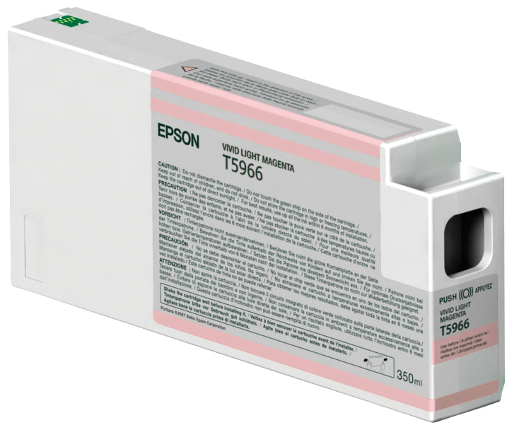 Epson C13T596600/T5966 Ink cartridge light magenta 350ml for Epson Stylus Pro WT 7900/7890/7900