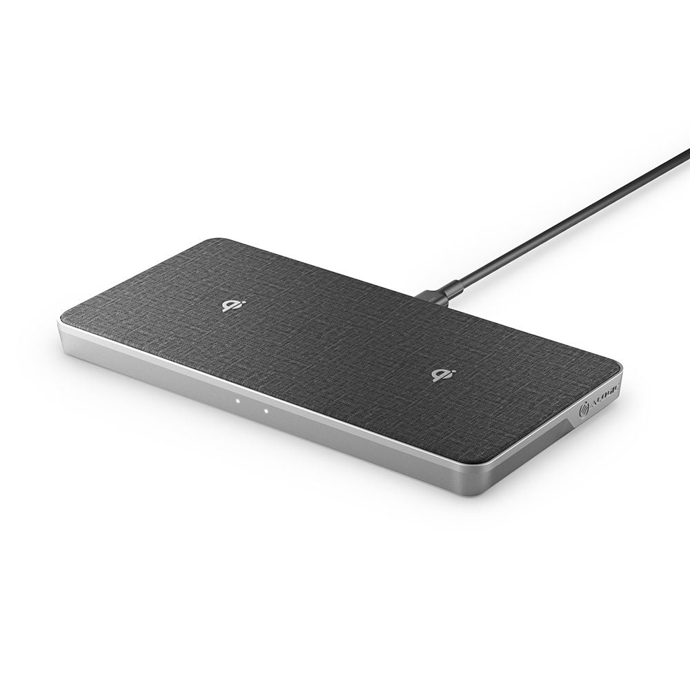 ALOGIC Ultra Power 3-in-1 Wireless Charging Dock – Dual Wireless Charging with USB-A Charging Output