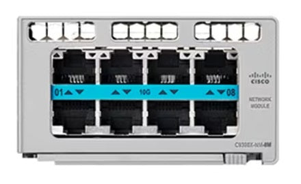 Cisco C9300X-NM-8M= network switch module 10 Gigabit Ethernet, Gigabit Ethernet