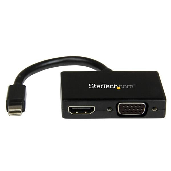 StarTech.com Travel A/V Adapter: 2-in-1 Mini DisplayPort to HDMI or VGA Converter  - Computer Cables - StarTech.com