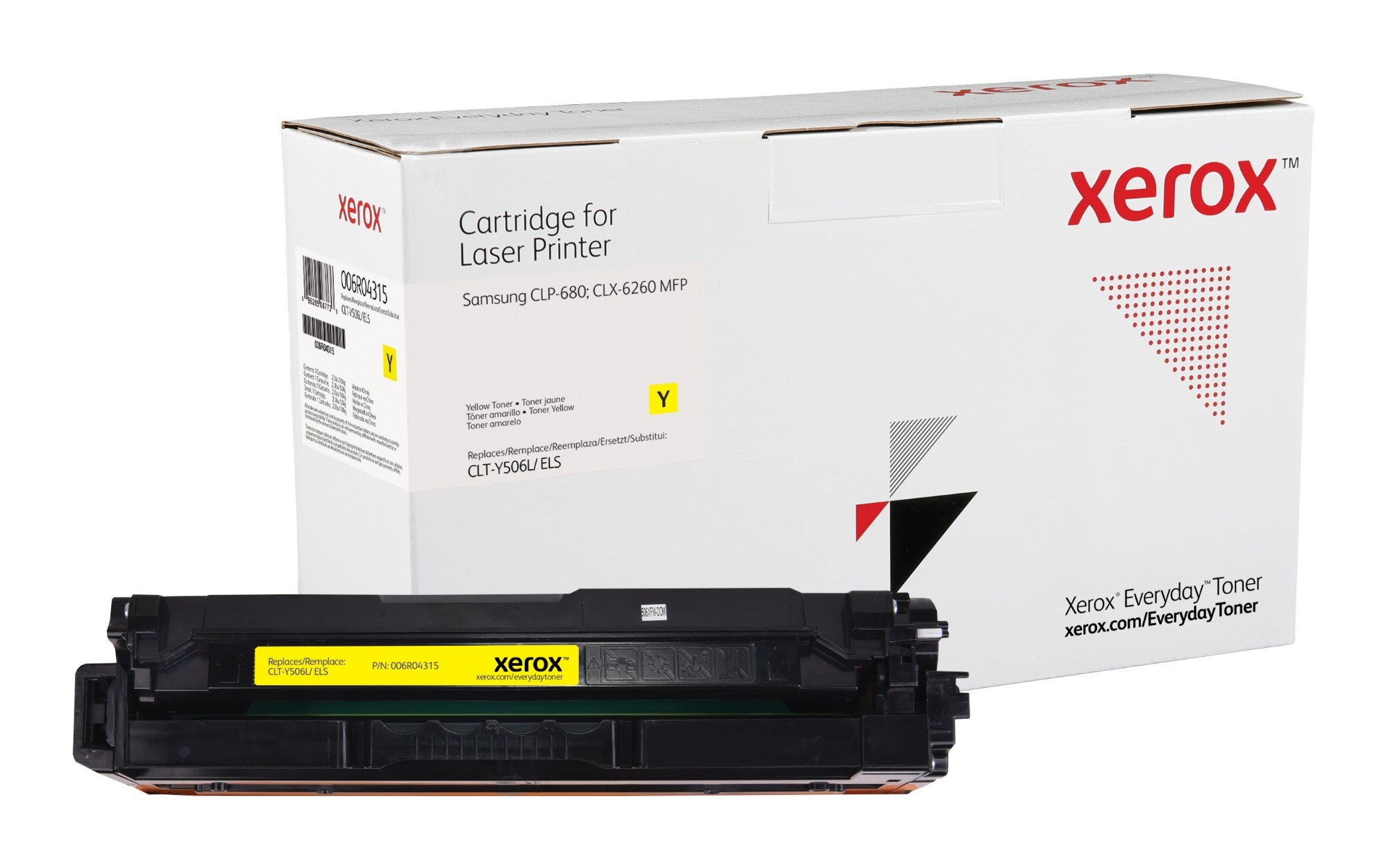 Xerox 006R04315 Toner cartridge yellow, 3.5K pages (replaces Samsung Y506L) for Samsung CLP-680