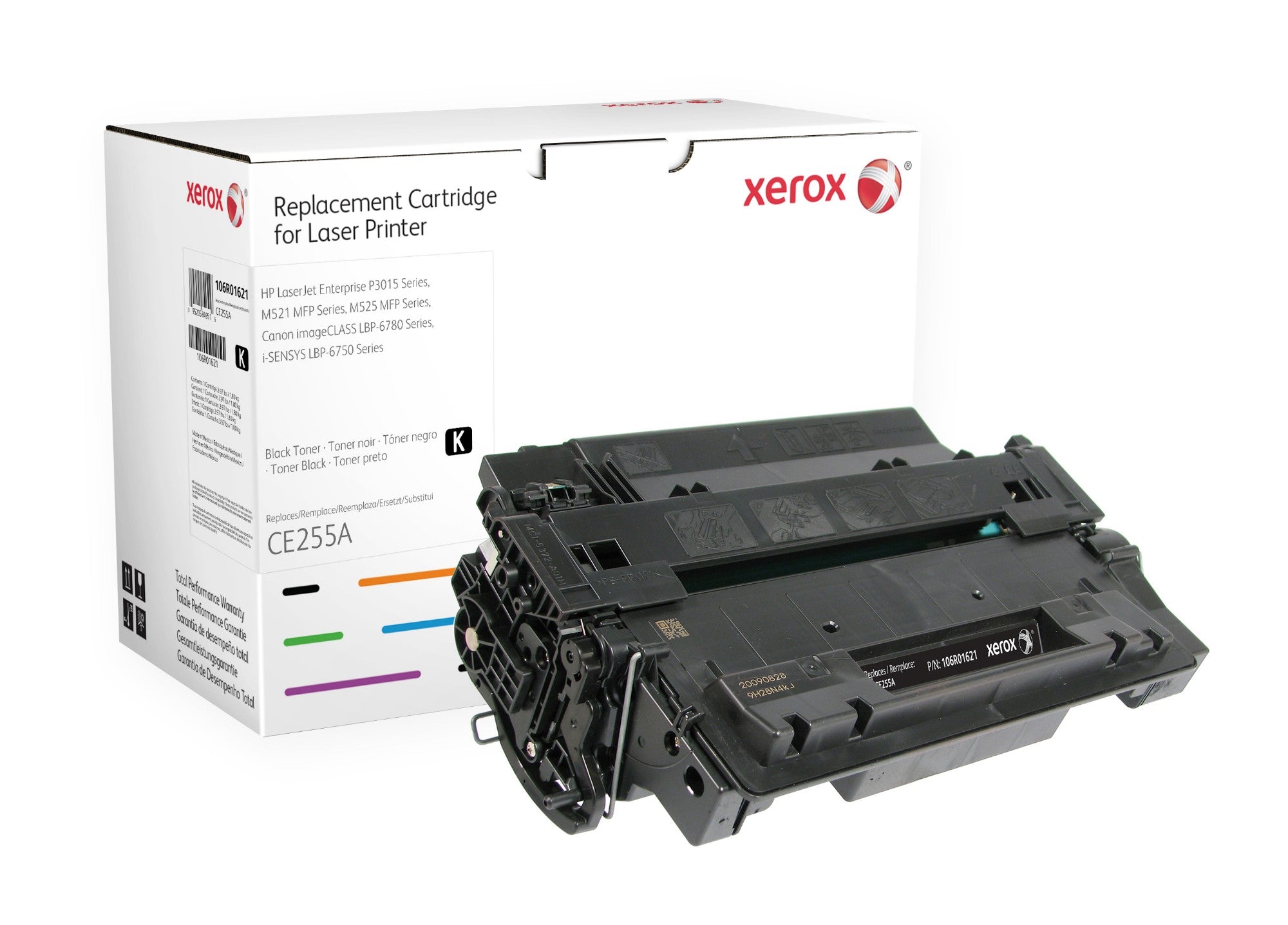 Xerox 106R01621 Toner cartridge black, 6K pages/5% (replaces HP 55A/CE255A) for HP LaserJet P 3015  - Printers & Scanners - Xerox