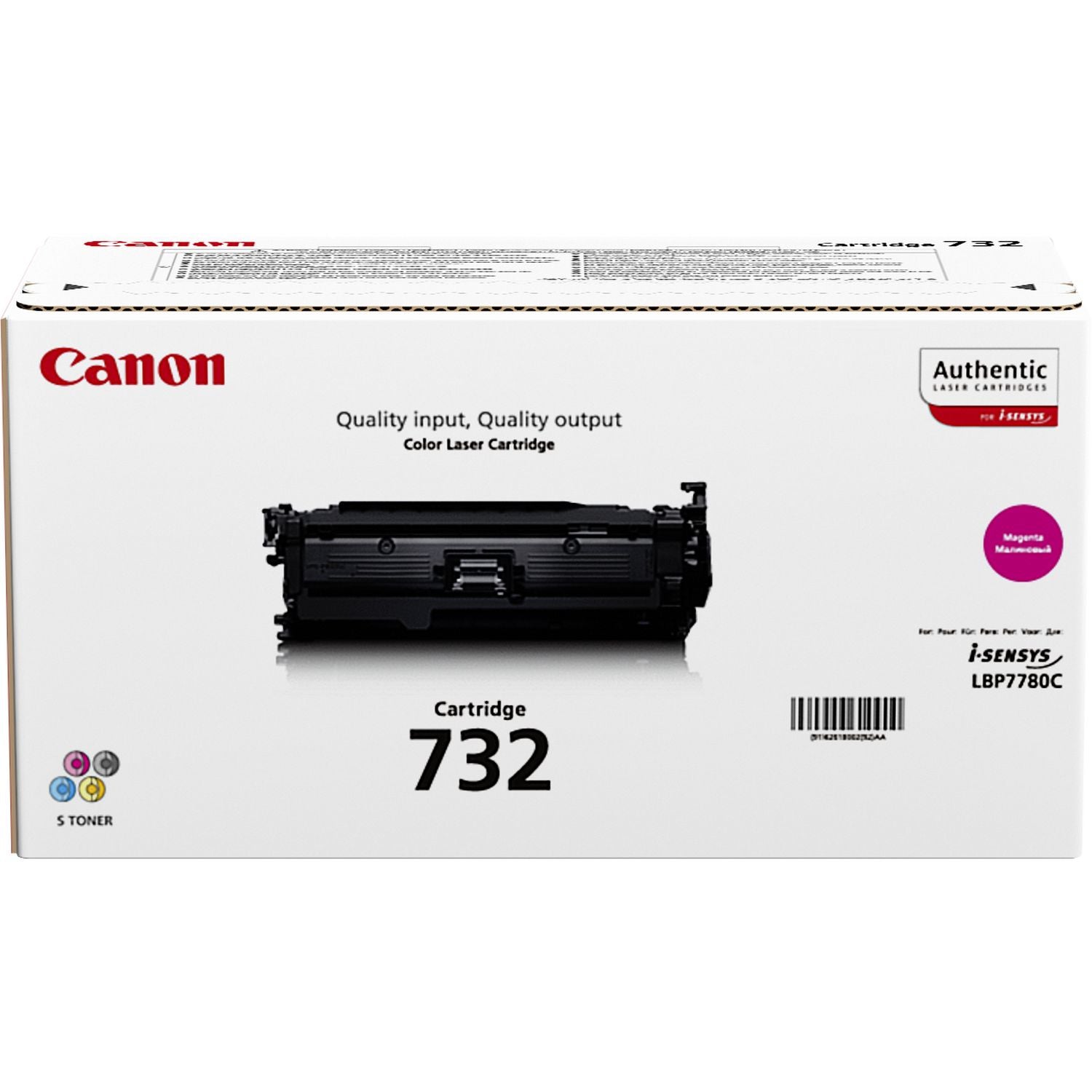 Canon 6261B002/732M Toner cartridge magenta, 6.4K pages ISO/IEC 19798 for Canon LBP-5480/7780