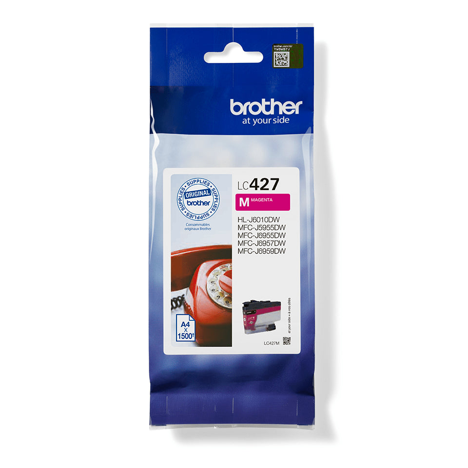Brother LC-427M Ink cartridge magenta, 1.5K pages ISO/IEC 24711 for Brother MFC-J 5955