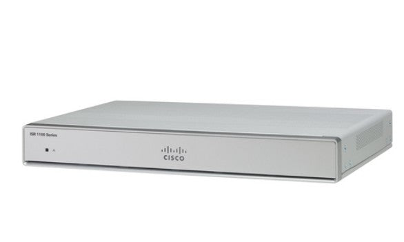 Cisco C1111-4P Integrated Services Router with 4-Gigabit Ethernet (GbE) Dual Ports, GE WAN Ethernet Router, 1-Year Limited Hardware Warranty (C1111-4P)