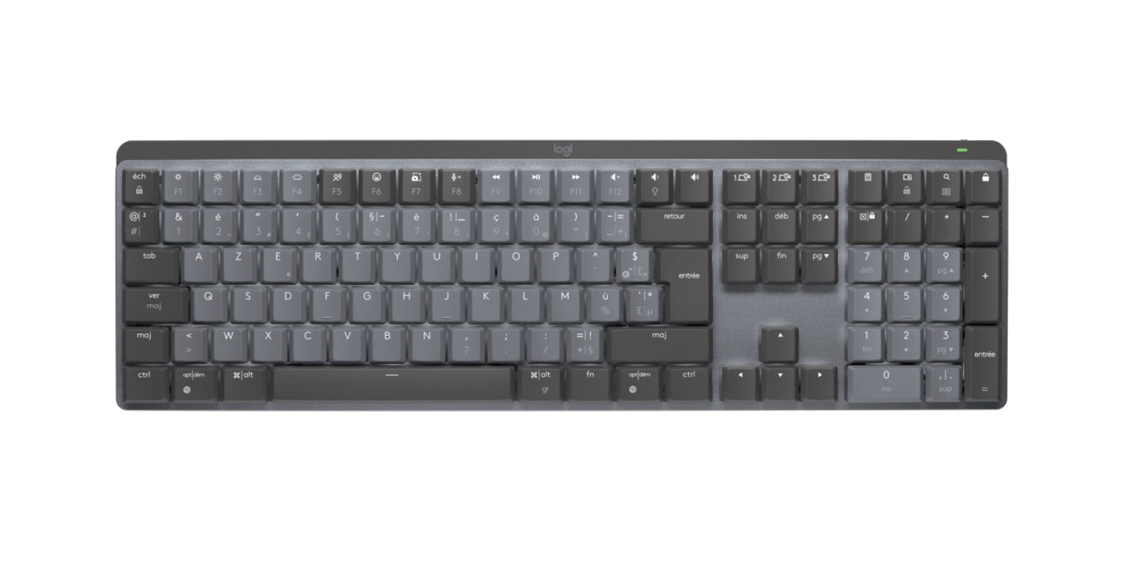 Logitech MX Mechanical Wireless Illuminated Performance Keyboard  - Data Input Devices - Logitech