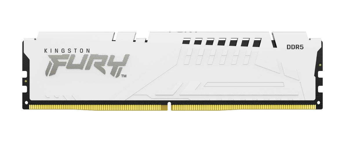 Kingston Technology FURY Beast 32GB 6000MT/s DDR5 CL40 DIMM White XMP