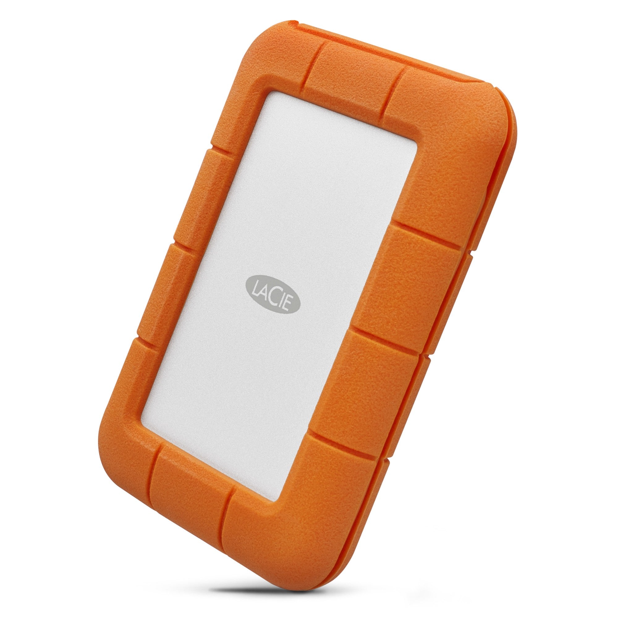 LaCie Rugged USB-C external hard drive 5 TB Grey, Yellow  - Data Storage - LaCie