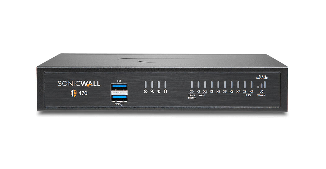 SonicWall TZ470 hardware firewall 3.5 Gbit/s  - Networking - SONICWALL