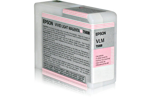 Epson C13T580B00/T580B Ink cartridge light magenta 80ml for Epson Stylus Pro 3880
