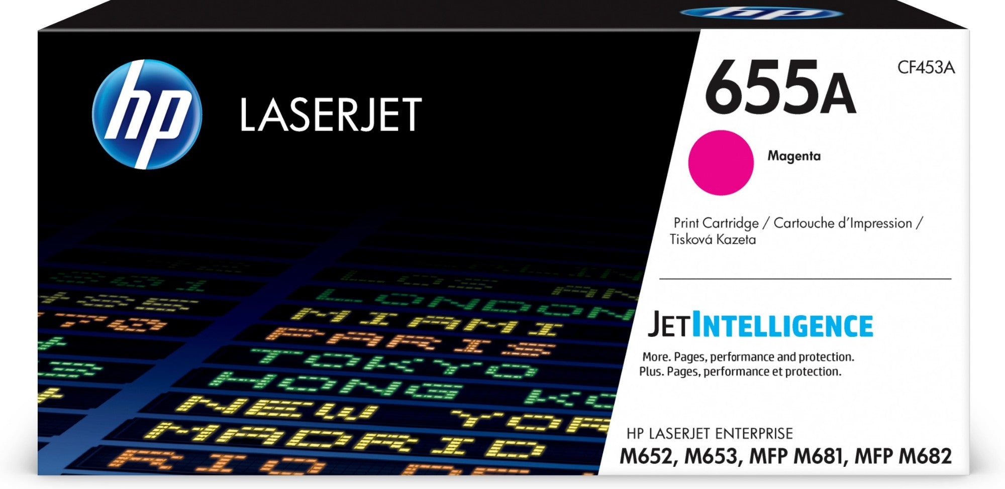 HP CF453A/655A Toner cartridge magenta, 10.5K pages ISO/IEC 19752 for HP LaserJet M 652/681