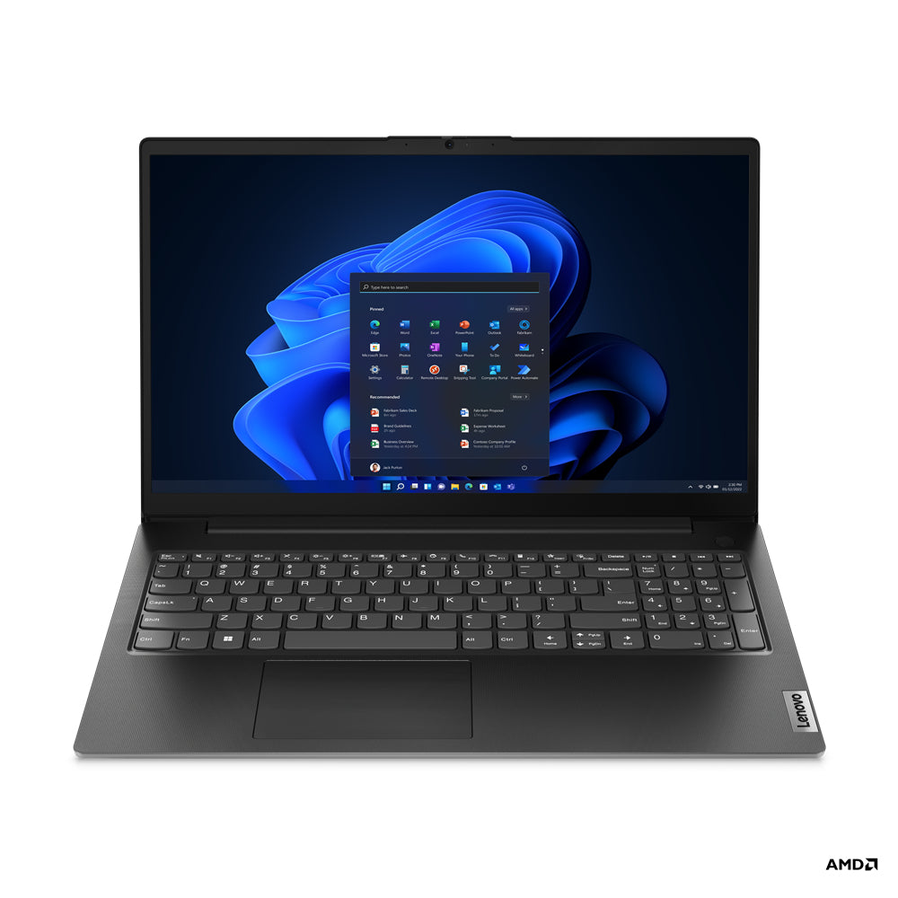 Lenovo V15 G4 AMN AMD Ryzen™ 5 7520U Laptop 39.6 cm (15.6") Full HD 16 GB LPDDR5-SDRAM 512 GB SSD Wi-Fi 5 (802.11ac) Windows 11 Pro Black  - Computers - Lenovo