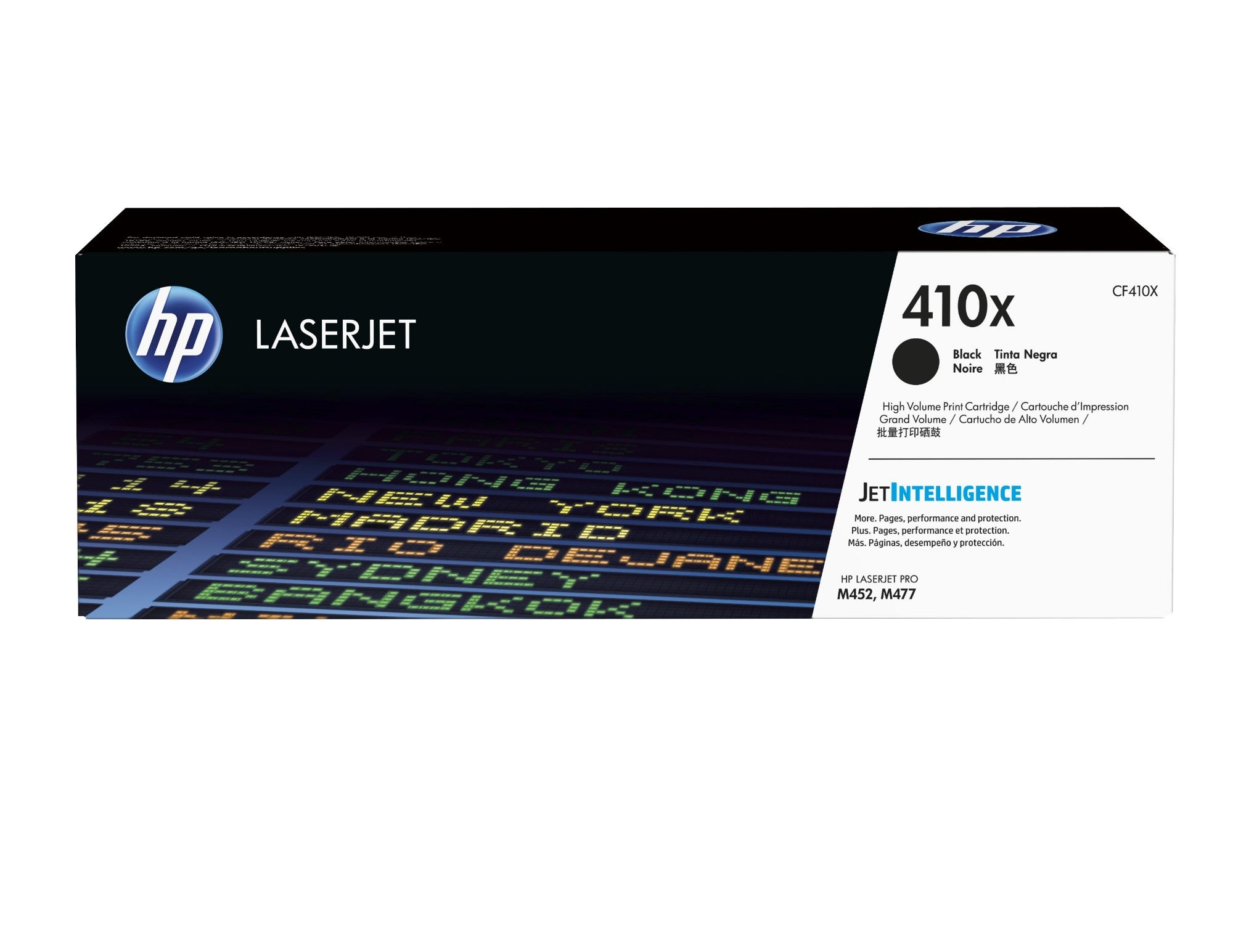HP CF410X/410X Toner cartridge black high-capacity, 6.5K pages ISO/IEC 19798 for HP Pro M 452