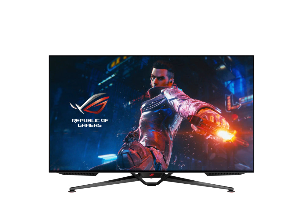 ASUS ROG Swift PG42UQ computer monitor 105.4 cm (41.5") 3840 x 2160 pixels 4K Ultra HD OLED Black  - Monitors & Accessories - ASUS