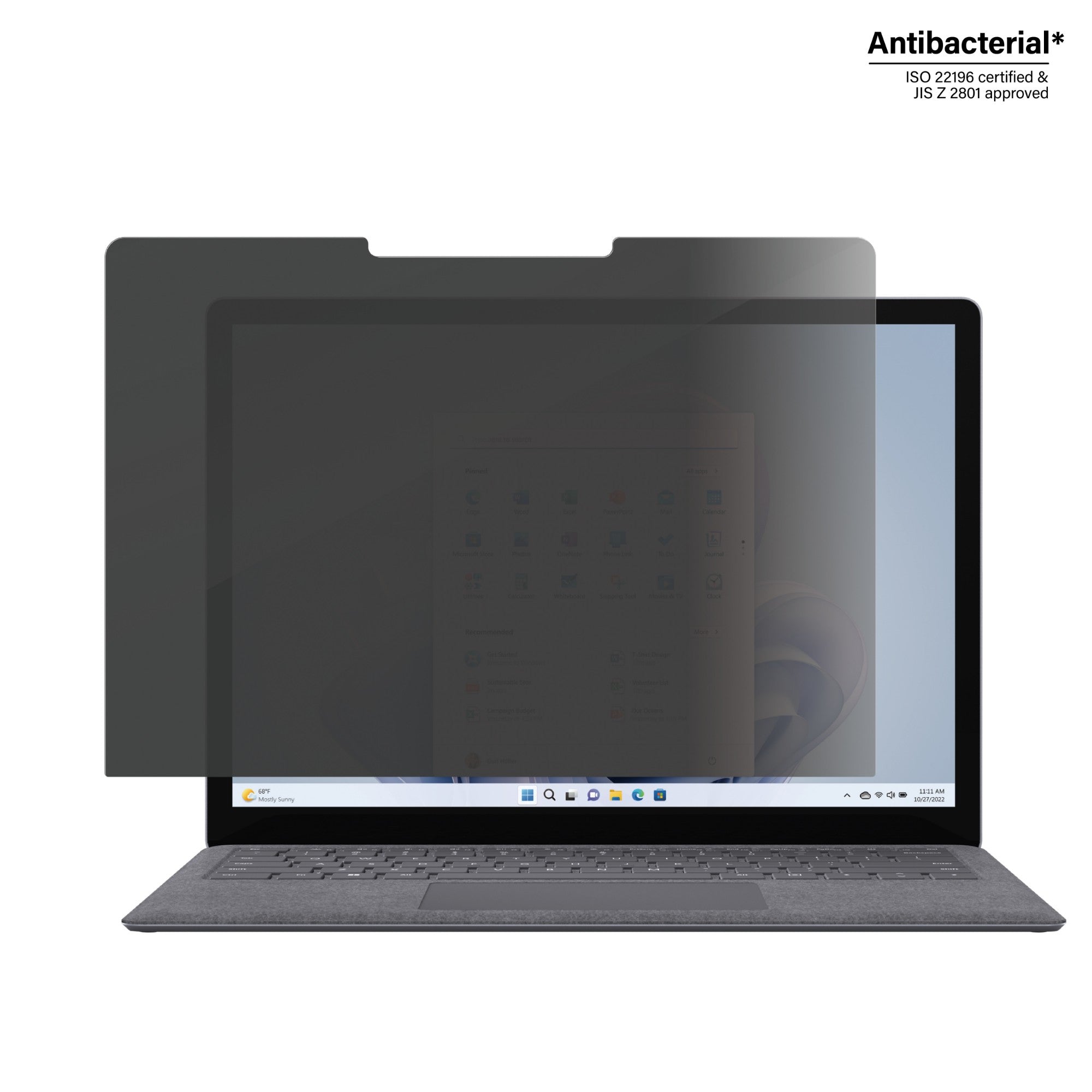 PanzerGlass ® Privacy Screen Protector Microsoft Surface Laptop 13.5"