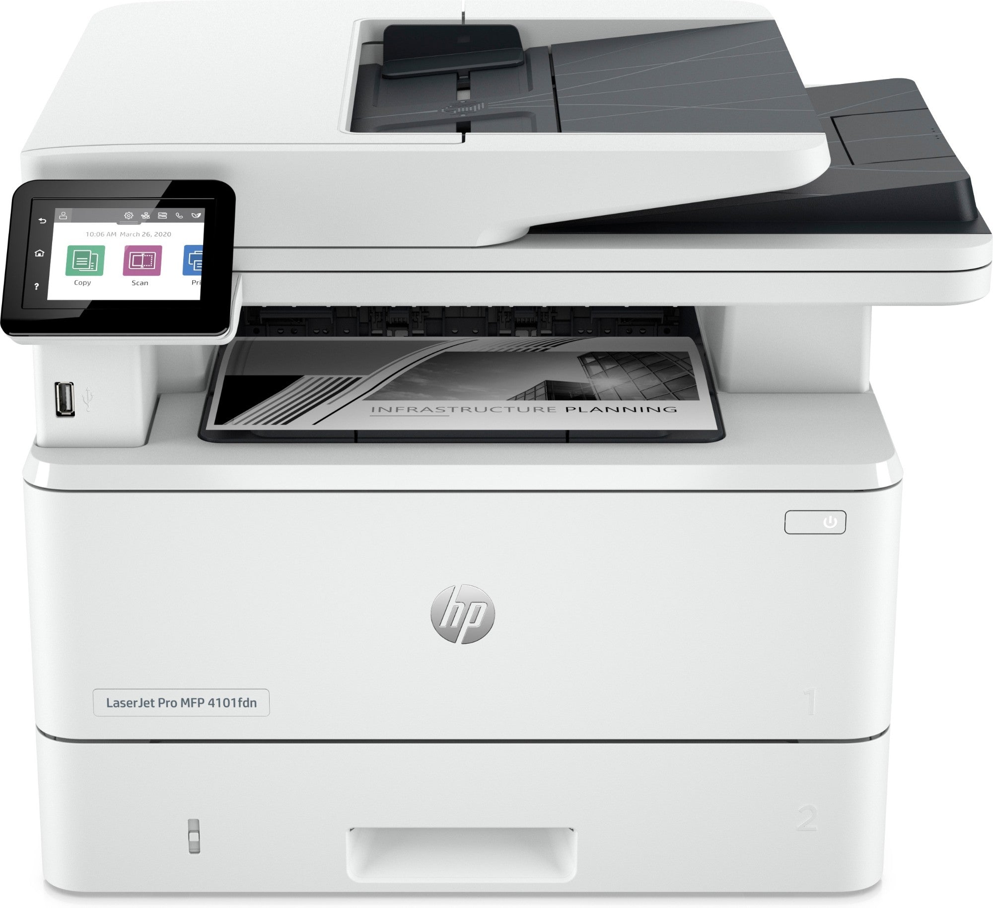 HP LaserJet Pro MFP 4102fdw Printer  - Printers & Scanners - HP