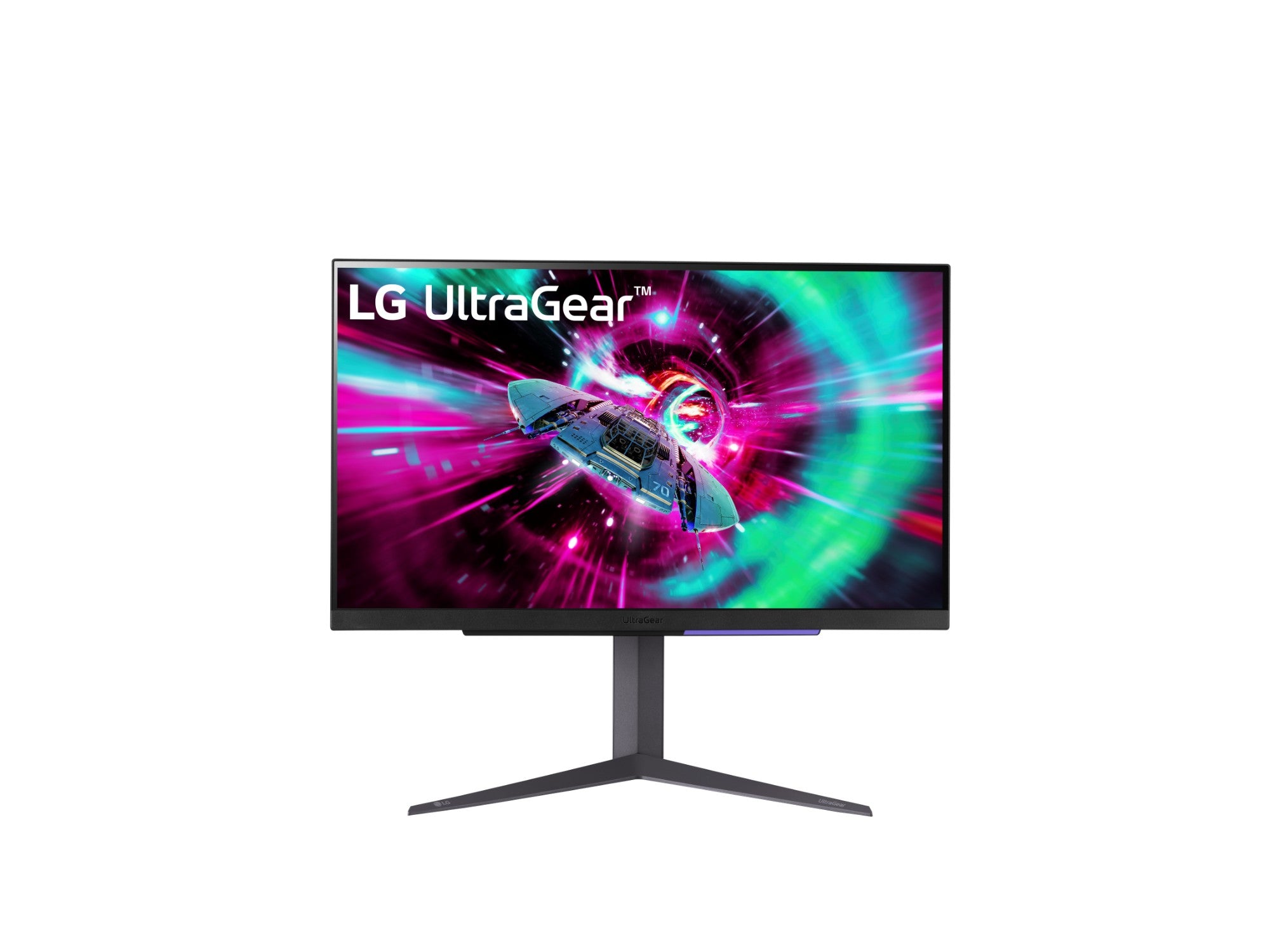 LG 27GR93U-B computer monitor 68.6 cm (27") 3840 x 2160 pixels 4K Ultra HD LED Black, Grey, Purple  - Monitors & Accessories - LG