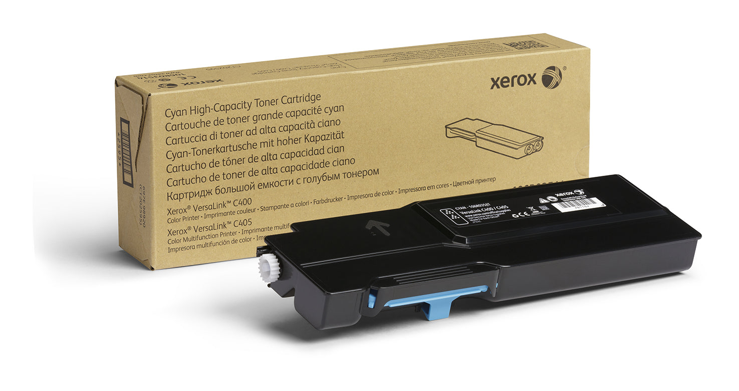 Xerox 106R03518 Toner-kit cyan high-capacity, 4.8K pages ISO/IEC 19752 for Xerox VersaLink C 400  - Printers & Scanners - Xerox