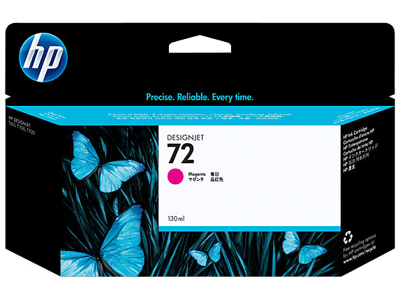 HP C9372A/72 Ink cartridge magenta 130ml for HP DesignJet T 1100/1200/1300/620