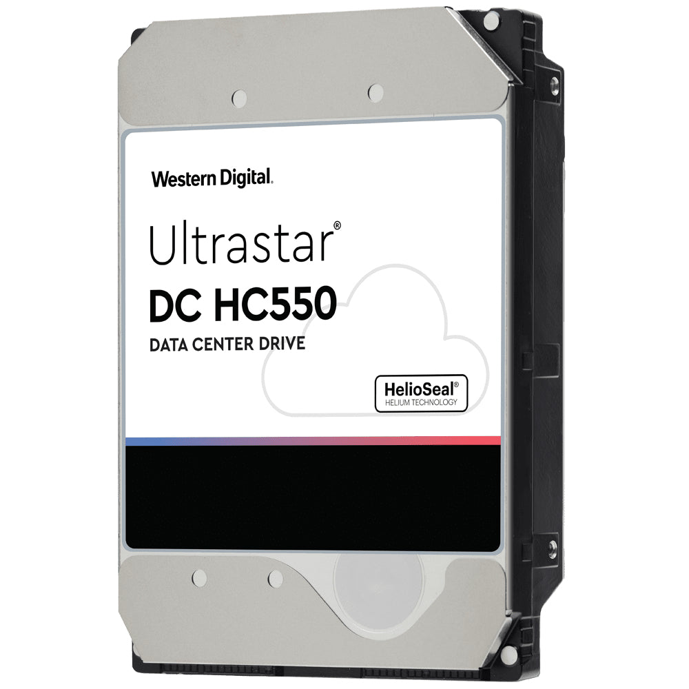 Western Digital Ultrastar DC HC550 internal hard drive 16 TB 7200 RPM 512 MB 3.5" Serial ATA III  - Data Storage - Western Digital