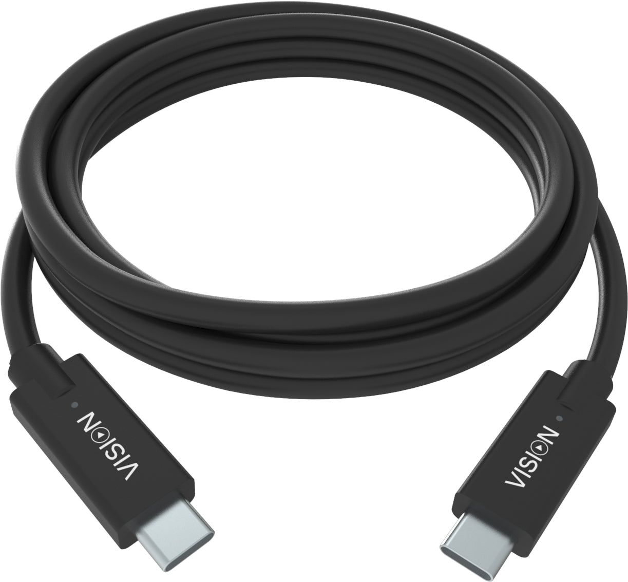 Vision TC 2MUSBC/BL USB cable 2 m USB 3.2 Gen 1 (3.1 Gen 1) USB C Black