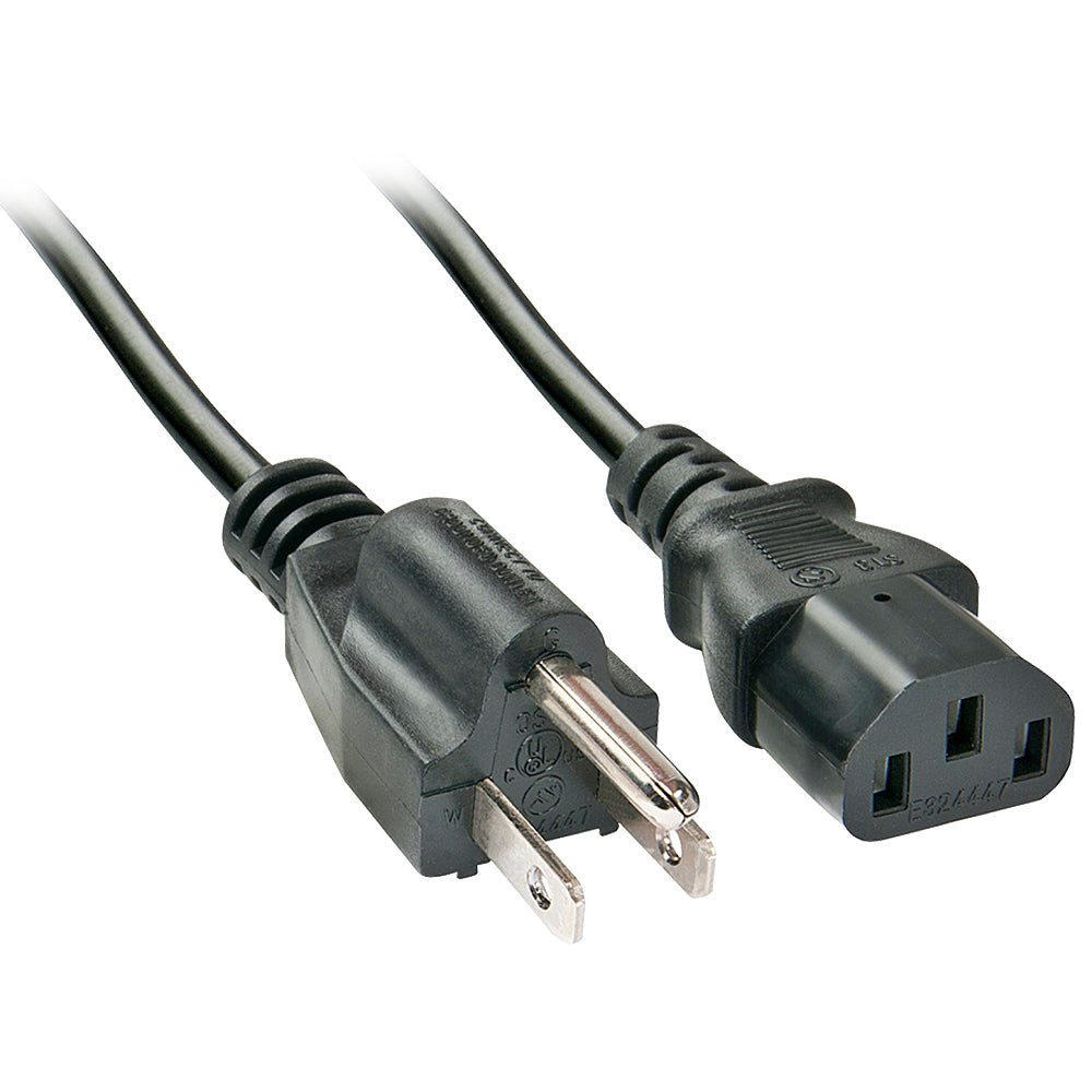 2m US 3 Pin to C13 Mains Cable