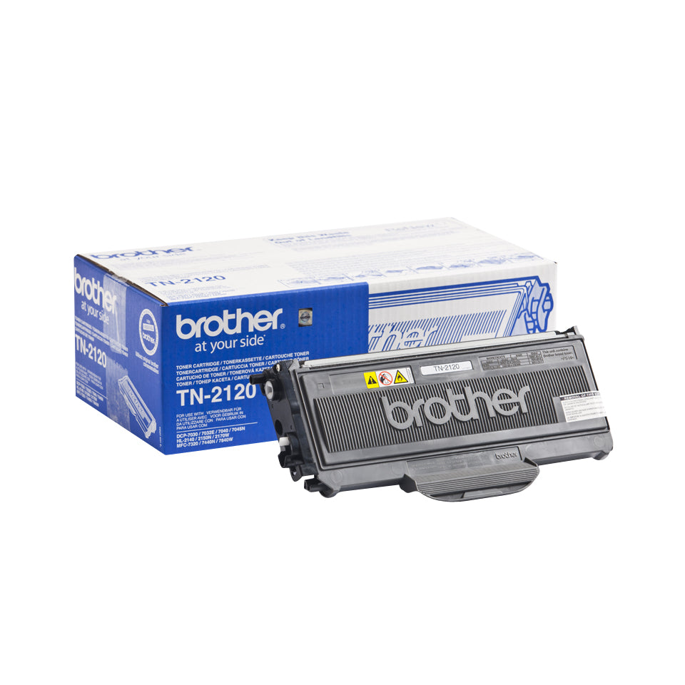 Brother TN-2120 Toner-kit, 2.6K pages ISO/IEC 19752 for Brother HL-2140  - Printers & Scanners - Brother