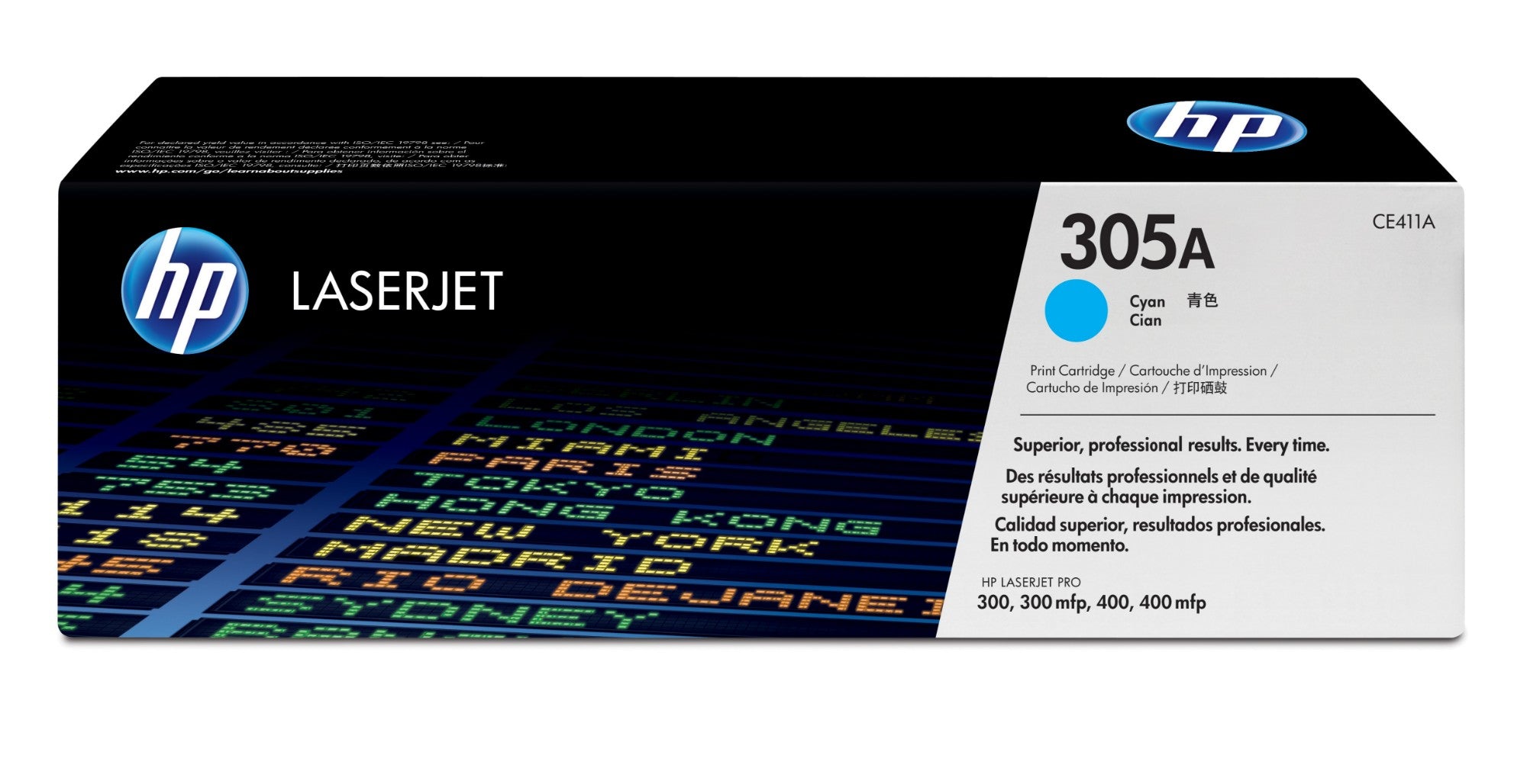 HP CE411A/305A Toner cartridge cyan, 2.6K pages ISO/IEC 19798 for HP LaserJet M 375