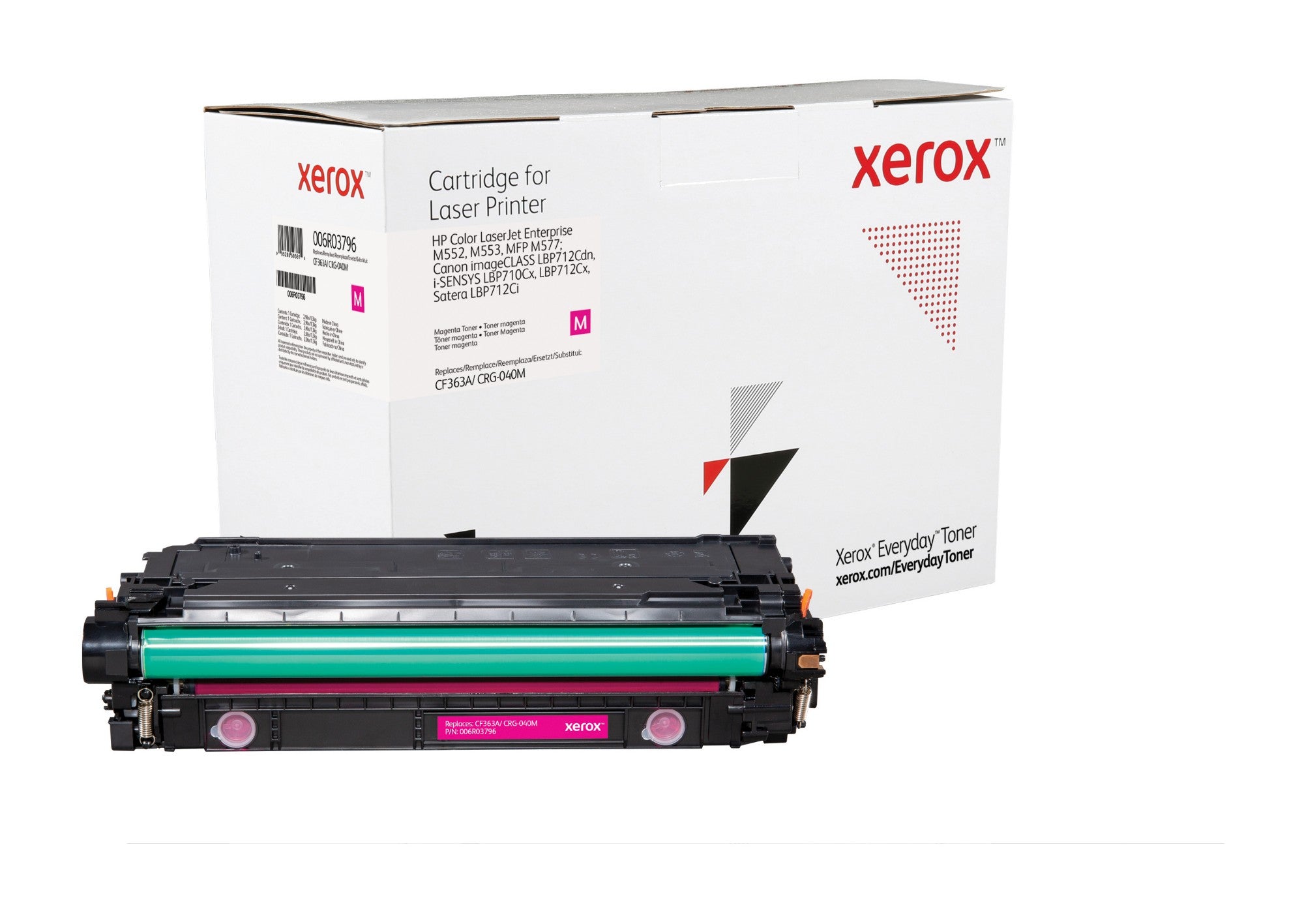 Xerox 006R03796 Toner cartridge magenta, 5K pages (replaces Canon 040M HP 508A/CF363A) for Canon LBP-710/HP CLJ M 552
