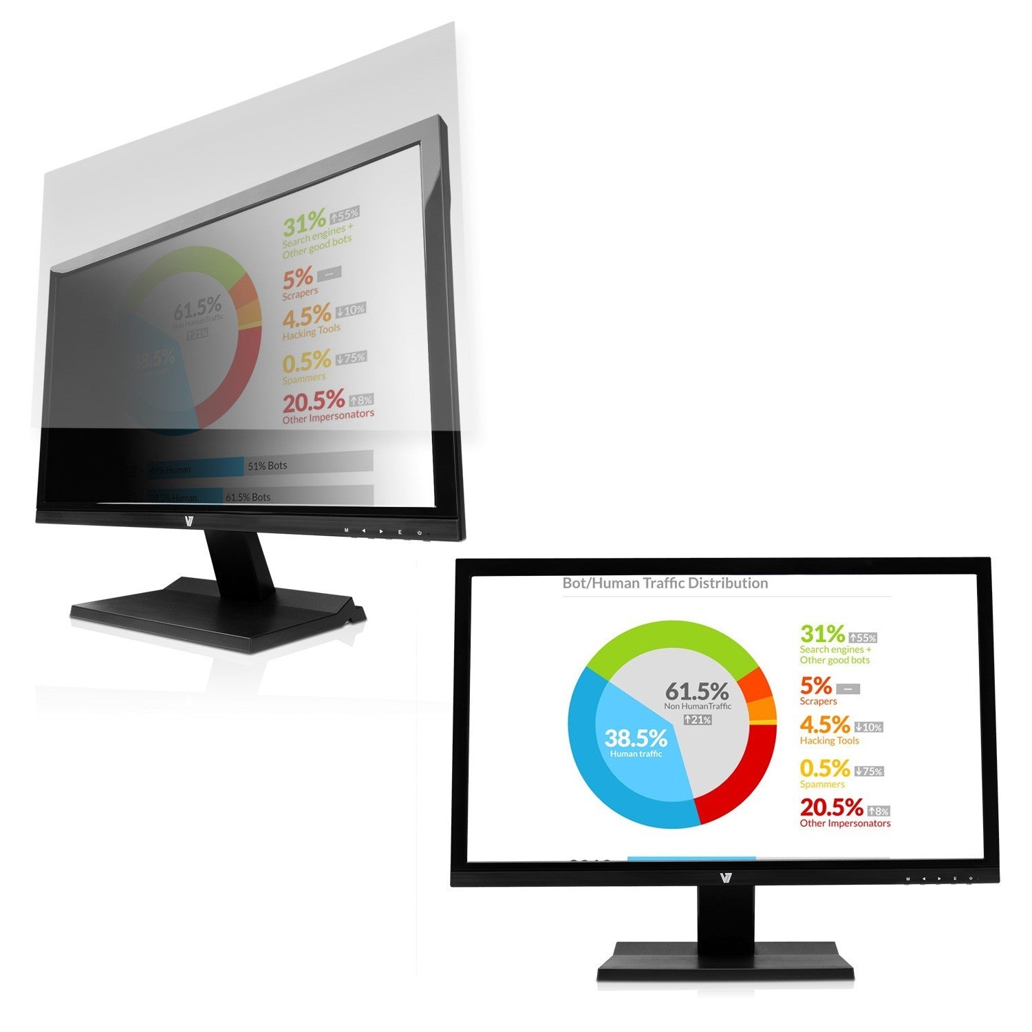 V7 Privacy Filter - 27"  - Monitors & Accessories - V7