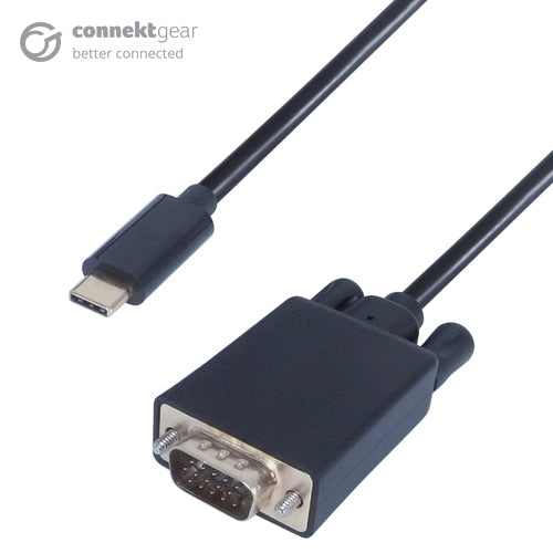 2m USB 3.1 Connector Cable Type C male to VGA male