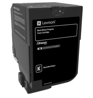 Lexmark 74C20K0 Toner-kit black return program, 3K pages ISO/IEC 19798 for Lexmark CS 720/725/CX 725  - Printers & Scanners - Lexmark