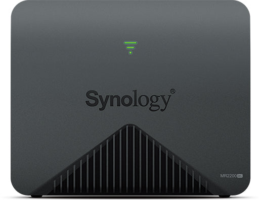 Synology MR2200AC wireless router Gigabit Ethernet Dual-band (2.4 GHz / 5 GHz) Black  - Networking - Synology