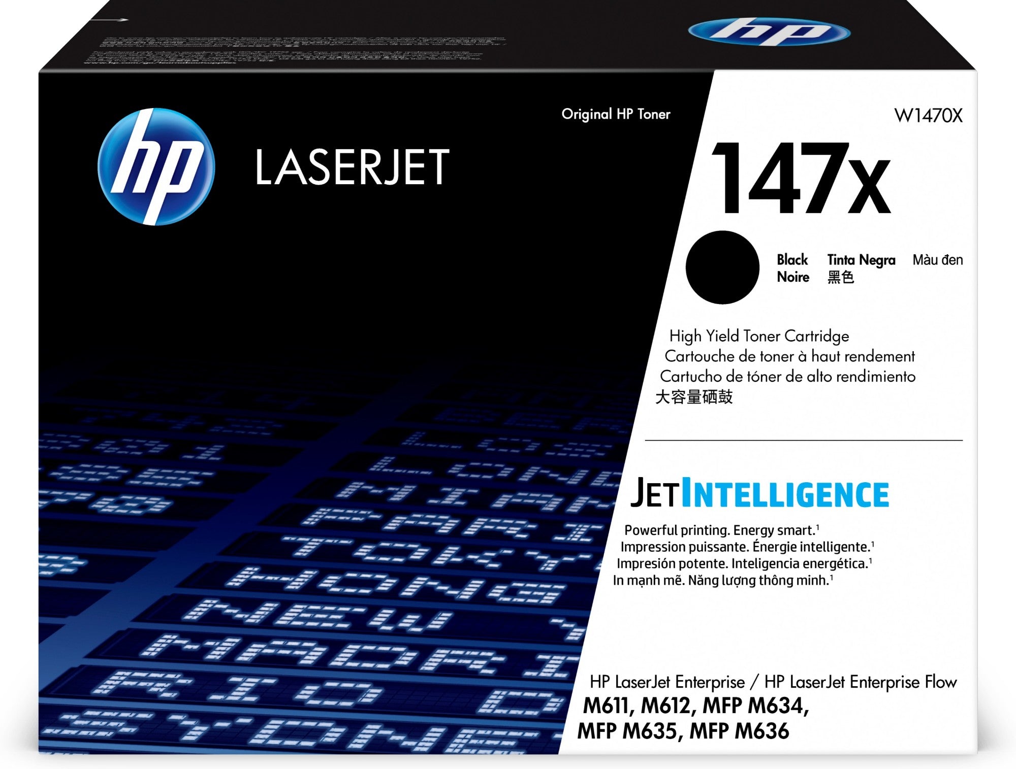 HP W1470X/147X Toner cartridge high-capacity, 25.2K pages ISO/IEC 19752 for HP LaserJet M 611  - Printers & Scanners - HP