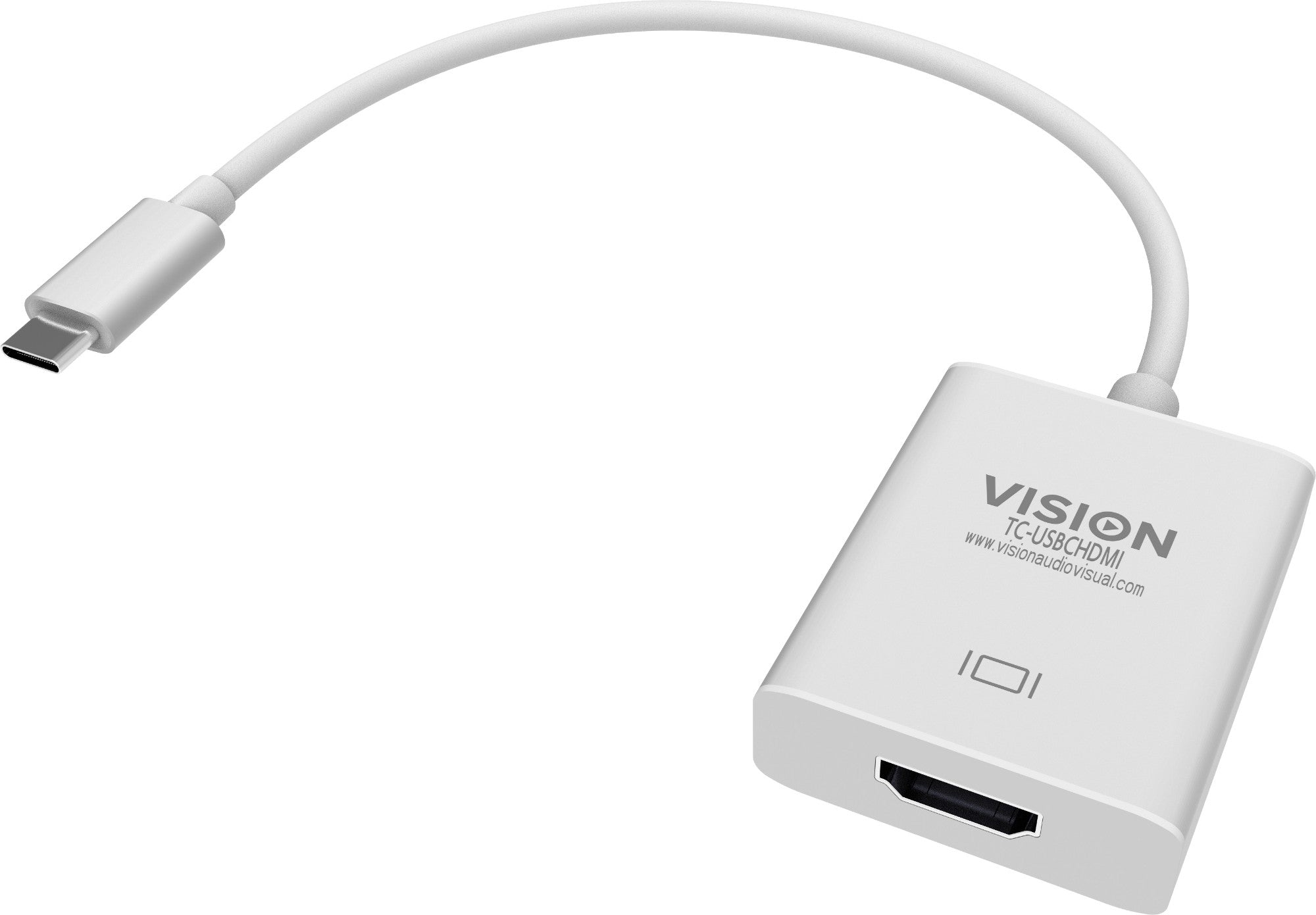 Vision TC-USBCHDMI USB graphics adapter 3840 x 2160 pixels White