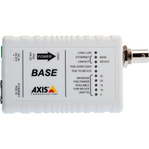 Axis T8641 PoE+ over Coax Base  - Home - Axis