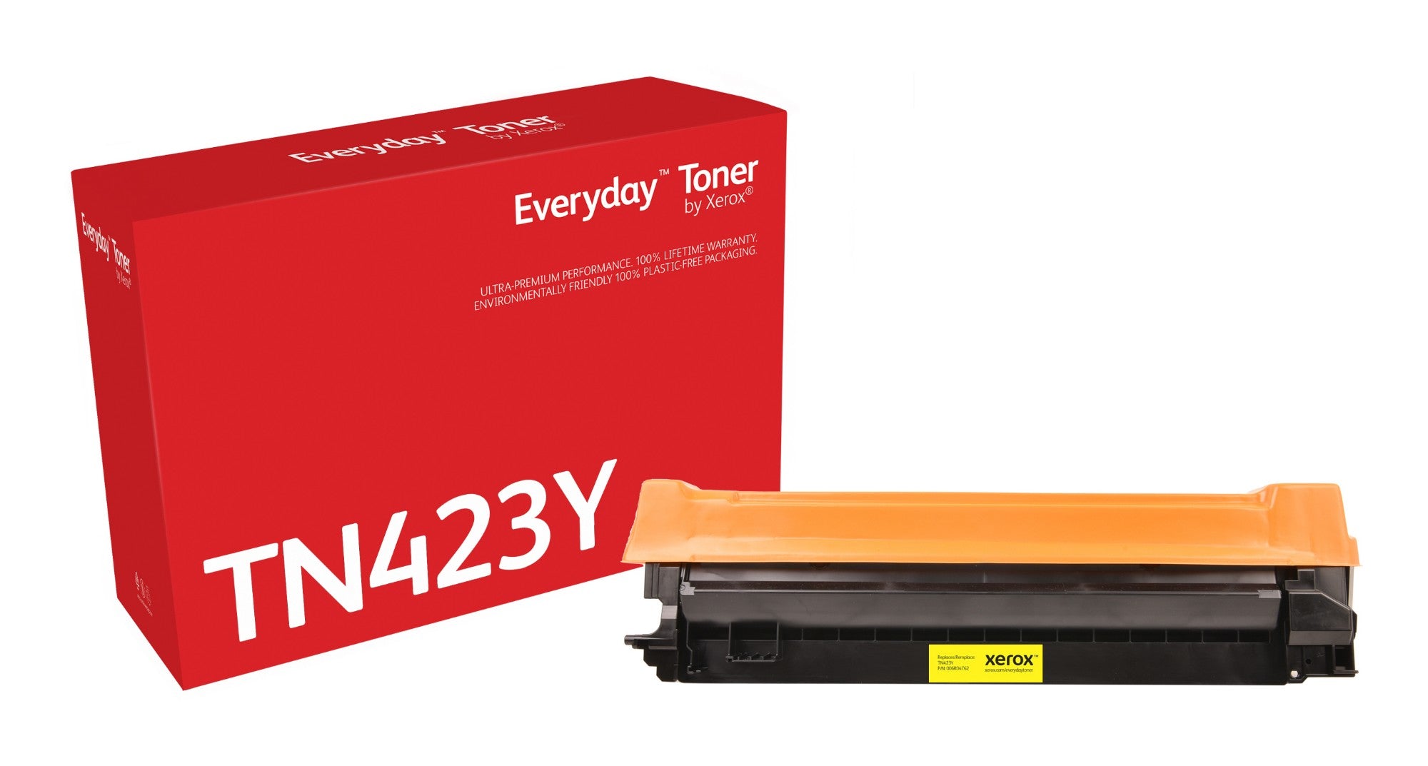 Everyday™ Yellow Toner by Xerox compatible with Brother TN-423Y