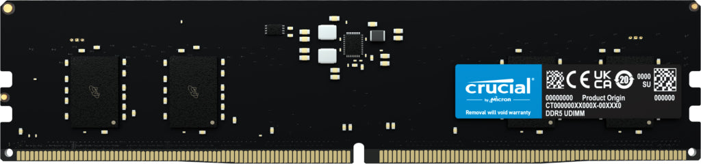 Crucial CT8G48C40U5 memory module 8 GB 1 x 8 GB DDR5 4800 MHz ECC