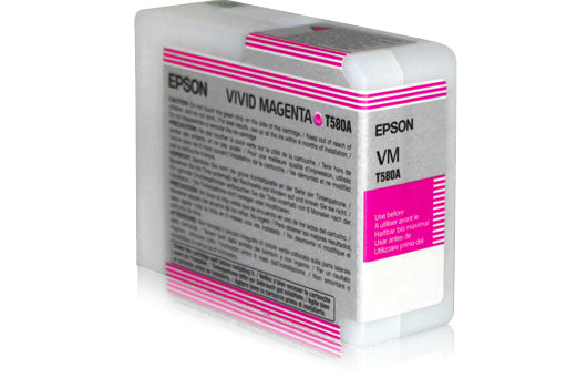 Epson C13T580A00/T580A Ink cartridge magenta Vivid 80ml for Epson Stylus Pro 3880