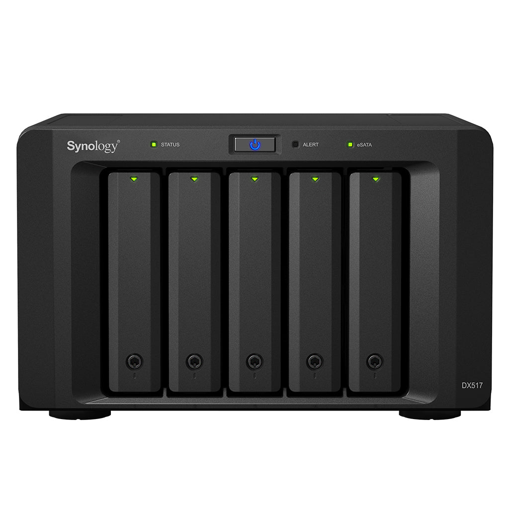 Synology DX517 disk array Desktop Black  - Data Storage - Synology