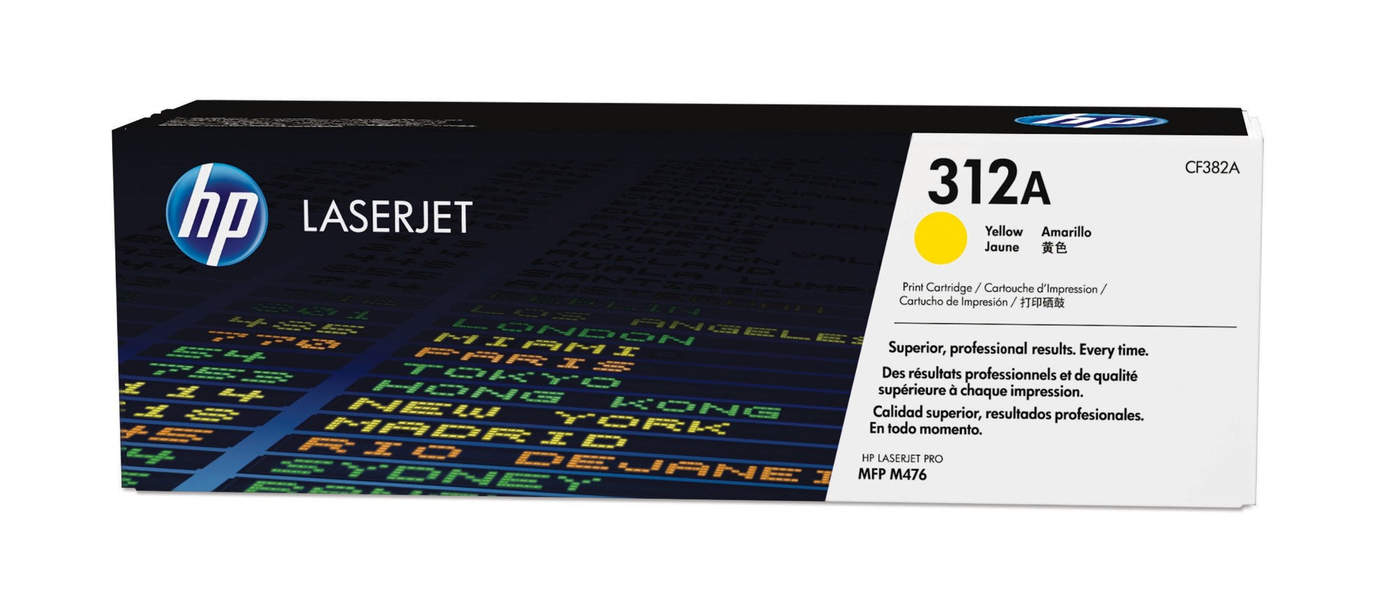 HP CF382A/312A Toner cartridge yellow, 2.7K pages ISO/IEC 19798 for HP CLJ Pro M 476